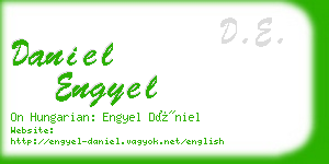 daniel engyel business card